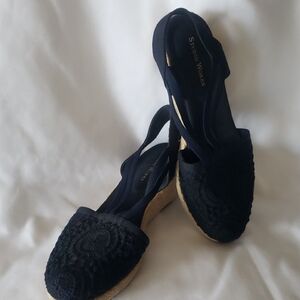 Studio Works Navy Espadrilles for Women